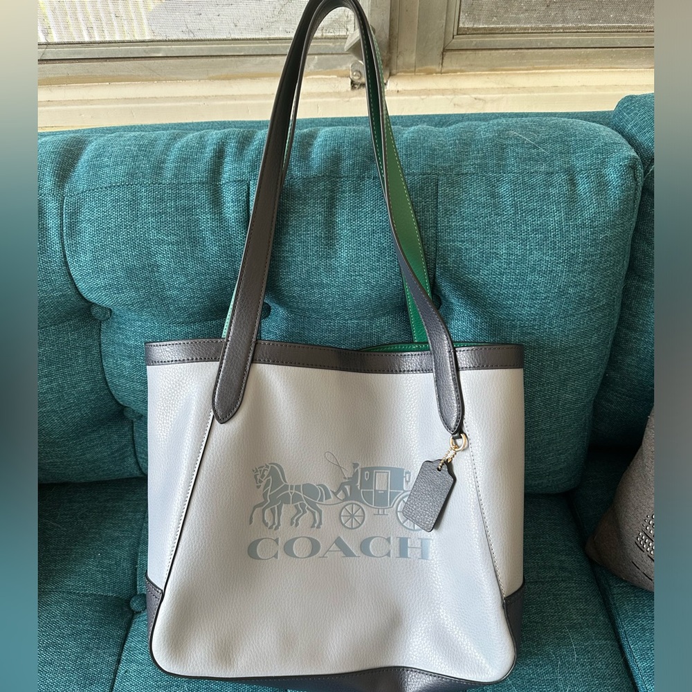 Coach Tote 27 Color Block